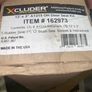 Xcluder X2 Rodent Proof Garage Door Seal Kit Model #162973. Fixed Price $115.99.