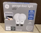 Garage Door Led 100 Watt A19 E26 Medium Base (daylight) - Set Of. Fixed Price $9.95.