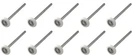 Heavy Duty 6200Z Precision Sealed 1.75" Nylon Garage Door Roller 7" Stem 10 Pack. Fixed Price $39.99.