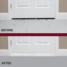 Self-adhesive Door Draft Blocker Seal Weather Stripping Under Sweep Bottom. Fixed Price $9.21.