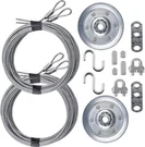 Heavy Duty Cable And Pulley Replacement Kit For Overhead Sectional Garage Door. Fixed Price $25.99.