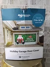 Garage Celebrations 84-IN X 192-IN Door Cover Santa Merry Christmas Decor. Fixed Price $185.00.