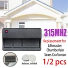 Garage Door Opener 3-BOTTON For Liftmaster Chamberlain W/ Purple Learn Button. Fixed Price $19.82.