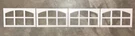 4 Amarr Cascade Replacement Insert For Short Panel Garage Door White Pella. Fixed Price $109.99.
