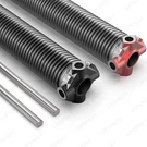 Pair Of 2" Garage Door Torsion Springs Replacement Set With Winding Bars, Upg.... Fixed Price $100.70.