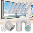 Portable Air Conditioner Window Vent Kit With 5.9 Exhaust Hose Adjustable. Fixed Price $38.93.