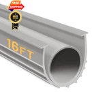 Dgsl Garage Door Seals Bottom Rubber Weather Stripping Kit 16 Ft, Gray. Fixed Price $50.99.