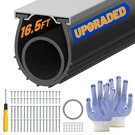 Bamgoten Garage Door Bottom Seal, 16.5FT Heavy-duty Feet, Black. Fixed Price $72.48.