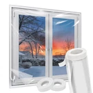 Augblinds Winter Window Insulation Kit For Drafty 62 X 393 Inches, Clear. Fixed Price $29.90.
