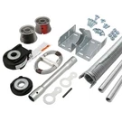 Garage Door Conversion Kit Ez-set Torsion Spring Mounting Brackets Tube Coupler. Fixed Price $185.28.