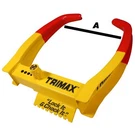 Trimax Auto Trailer Atv Utv Motorcycle Clamp Boot Deluxe Wheel Tire Chock Lock. Fixed Price $114.99.