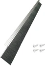 2 Pcs 3'' Pp Hair Aluminum Durable Door Brush Sweep Seal Sliding. Fixed Price $39.99.