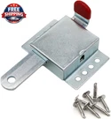 1 Pack Heavy Duty Inside Deadlock, Galvanized Steel Garage Door Slide For. Fixed Price $17.97.