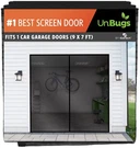 Igottech Unbugs Garage Screen Door Single 9FT X 7FT Self-closing Magnetic. Fixed Price $89.99.