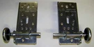 Compatible Garage Door Bottom Fixture 1 Pair - Rh + Lh With Rollers .... Fixed Price $38.30.