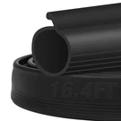 Tolanbbt 16.4FT Garage Door Seals Bottom Rubber 0.19" P Bulb Weather. Fixed Price $37.71.