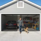 Sliding Garage Door Screen For 1 Car 9X7FT, With T.... Fixed Price $92.51.
