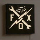 Fox Racing Led Light Box 9X9 Wall Sign Garage Man Cave Mx Motocross Decor. Fixed Price $34.99.