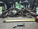 72 Qty! Bulk Lot- National N208-660 V1893L Left Spring Lid Support Antique Brass. Fixed Price $200.00.