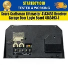 Sears Craftsman Liftmaster Receiver Garage Door Logic Board 41A3493-1. Fixed Price $59.00.