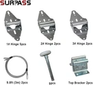 Surpass Garage Roller/hinge/top Bracket/wire Rope (for 7' Height Doors). Fixed Price $39.00.