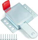 Heavy Duty Garage Door Lock, Upgrade Galvanized Steel Locking Slide. Fixed Price $14.99.