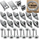 Garage Hinges & Rollers For 8' Tall Doors - Durable Reliable. Fixed Price $55.72.