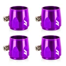 Mishimoto Aluminum 4AN Hex Finishers Purple MMHXF-04-4-PR Catch Can Oil Cooler. Fixed Price $30.80.