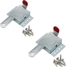 Heavy Duty Inside Deadlock, Galvanized Steel Garage Door Slide For Red. Fixed Price $11.49.