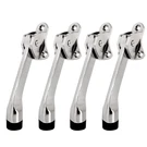 4 Packs Kickdown Door Stop For Heavy Garage With Rubber Tip And Spr.... Fixed Price $26.08.