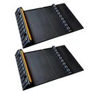 Yonsheng Parking Mat Car Stopper For Garage 23.6"L X 15.7"W 2.8"H, Black. Fixed Price $122.72.