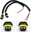 Extension Wire Pigtail Female 9012 HIR2 Two Harness Head Light Bulb Socket Plug. Fixed Price $15.20.