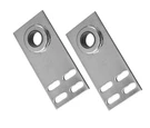 Garage Door End Plate-flat With 1" Bearing, 6-5/8 Pair. Fixed Price $26.00.