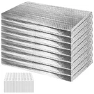 Myfamirea 8P Garage Door Insulation Panels Kit 0.24 Double Bubble Reflective. Fixed Price $91.36.
