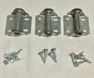 3, 1/2 Garage Door Hinges 14 Gauge Steel W/ Lags Center Stile Overhead Hardware. Fixed Price $14.99.