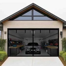 Magnetic Garage Screen 11X7FT For Car Durable Fiberglass Heavy D.... Fixed Price $123.18.