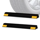 Stalwart 16-INCH Garage Parking Peel Stick 2-PACK Car Stopper. Fixed Price $36.57.