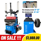M&e Tire Changer Machine ME-T530-Z Wheel Balancer ME-B620 Combo Garage Equipment. Fixed Price $1988.00.
