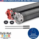 Garage Door Torsion Springs Pair Of 0.207 X 24 Inch With Winding Bars. Fixed Price $56.99.