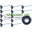 Garage Door 2" Nylon Roller 4"STEM Set Of 12. Fixed Price $21.01.