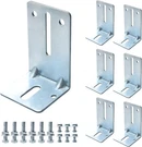 Heavy Duty Steel Garage Door Track Jamb Bracket Set, J6 Reinforcement Strut B.... Fixed Price $32.05.