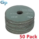 50 Pack 36 Grit 4.5" 7/8" Blue Zirconia Resin Fiber Grinding & Sanding Disc. Fixed Price $35.50.
