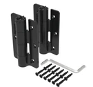 3.125 In. X 4.875 Aluminum Black Standard Butterfly Hinge (2-PACK) Boerboel. Fixed Price $24.00.