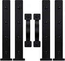 Magnetic Decorative Garage Door Accents, Faux Hinges Handles Hardware Kit, Black. Fixed Price $24.07.
