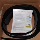 Tsunami Seal Garage Door Threshold Strip 10FT, Feet, Black, Auto Care. Fixed Price $24.99.