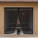Garage Door Screen, Magnetic Weighted Mesh For One Car, Insect & Sun Protection. Fixed Price $19.87.