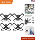 Ultra-bright 180W Garage Led Light Set 4 Adjustable Panels & Easy Install. Fixed Price $62.98.