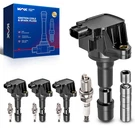 Kax 4-PACK Ignition Coil Iridium Spark Plugs Kit W/magnetic Socket. Fixed Price $114.70.