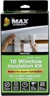 Duck Max Strength Window Insulation Kit, Winter Seal Fits Up To 10. Fixed Price $46.11.