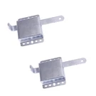 Garage Door Slide Lock Universal Latch Fits 2 , 3 Track Zinc Finish 1/4 Adjust. Fixed Price $14.95.